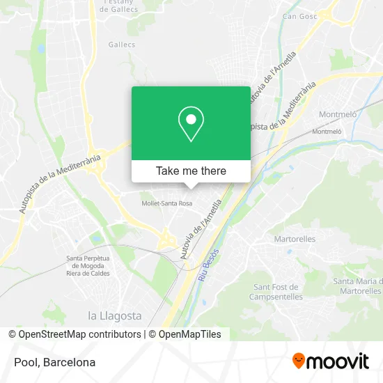 Pool map