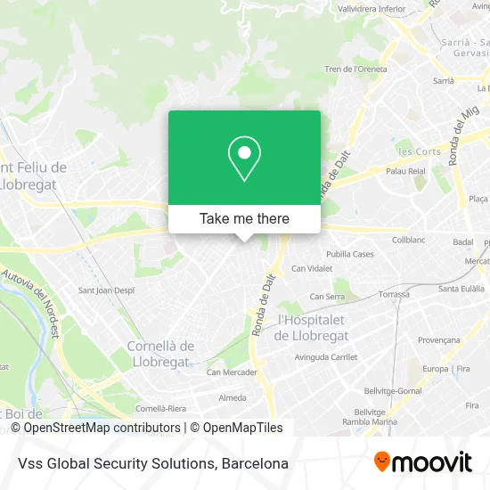 Vss Global Security Solutions map