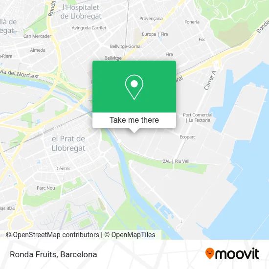 Ronda Fruits map