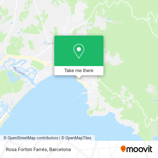 Rosa Forton Farrés map