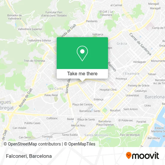 Falconeri map
