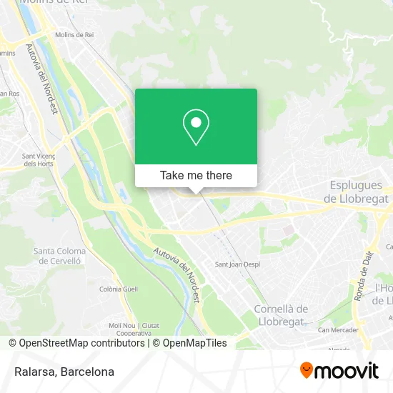 Ralarsa map