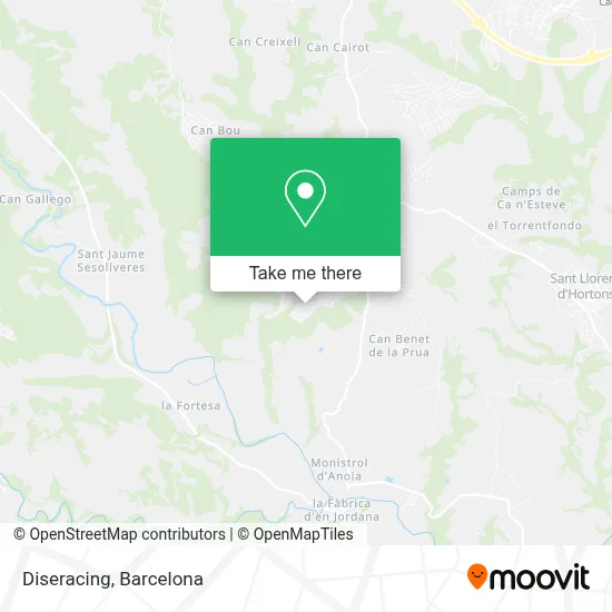 Diseracing map