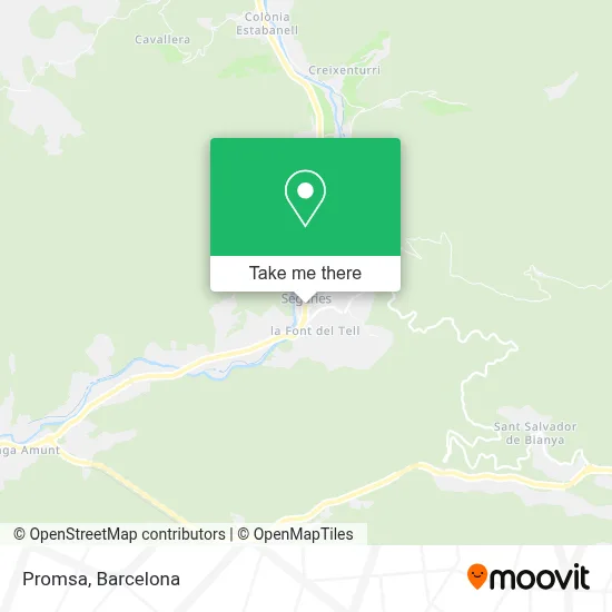 Promsa map