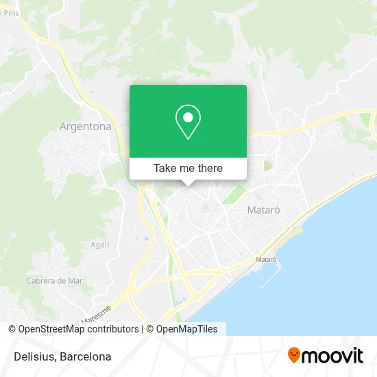 Delisius map