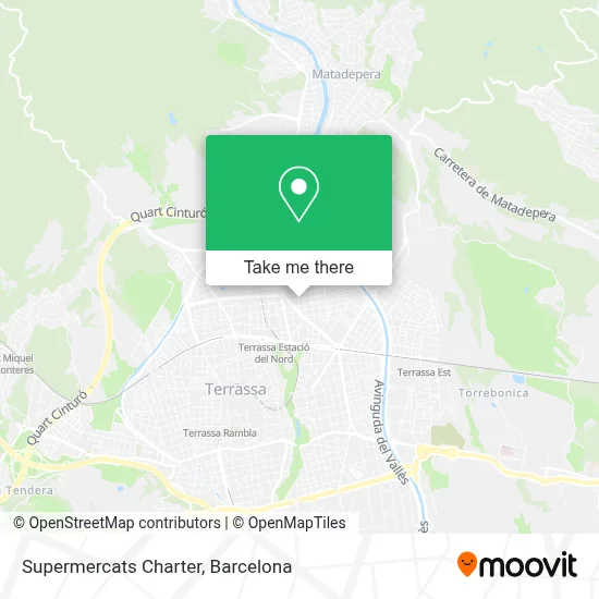 Supermercats Charter map