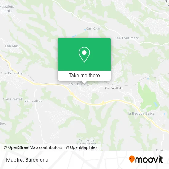 Mapfre map