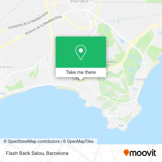 Flash Back Salou map