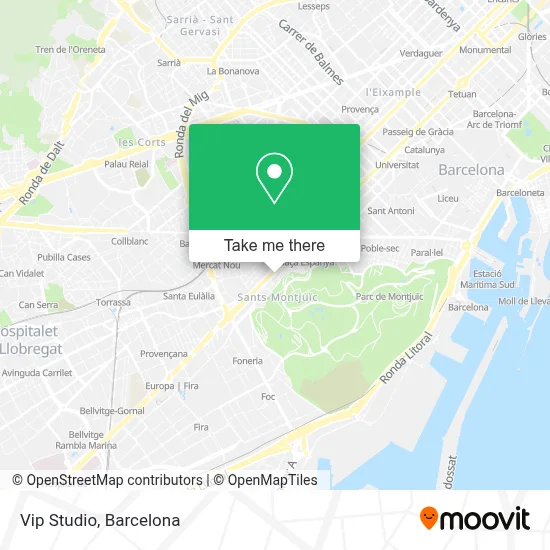 Vip Studio map
