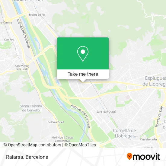 Ralarsa map