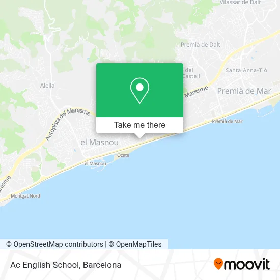 Ac English School map