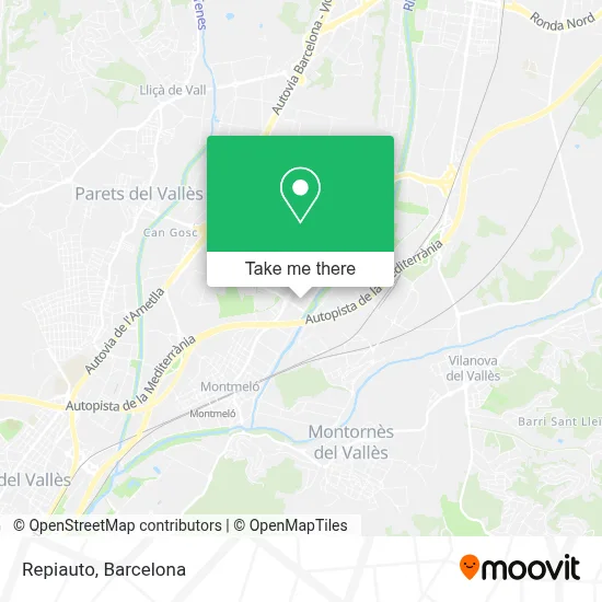 Repiauto map