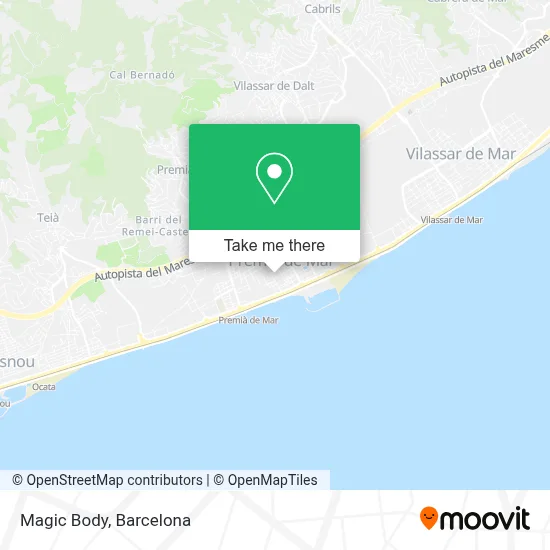 Magic Body map