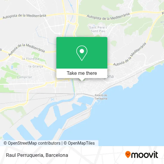 Raul Perruqueria map
