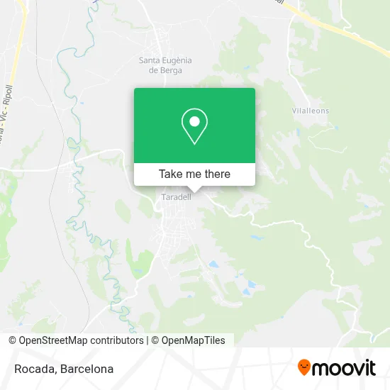 mapa Rocada