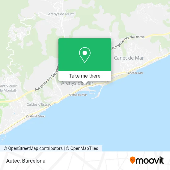 Autec map