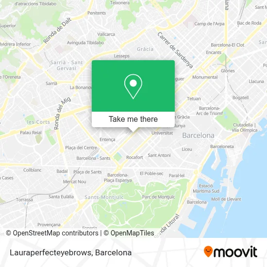Lauraperfecteyebrows map