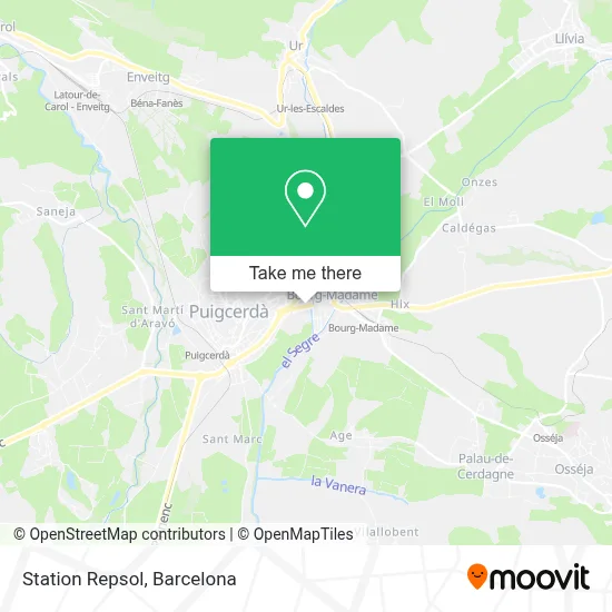 Station Repsol map