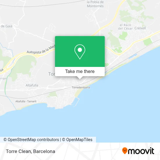 Torre Clean map