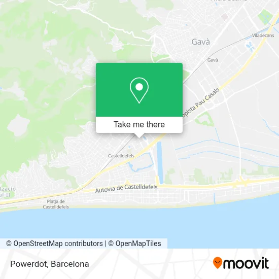 Powerdot map
