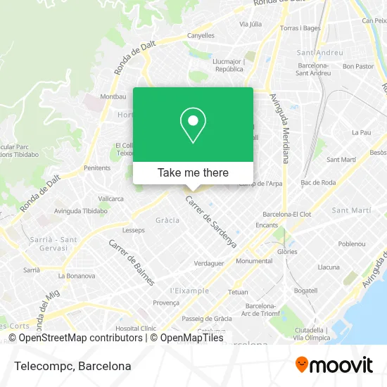 Telecompc map