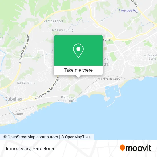 Inmodeslay map