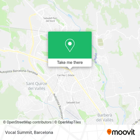 Vocal Summit map