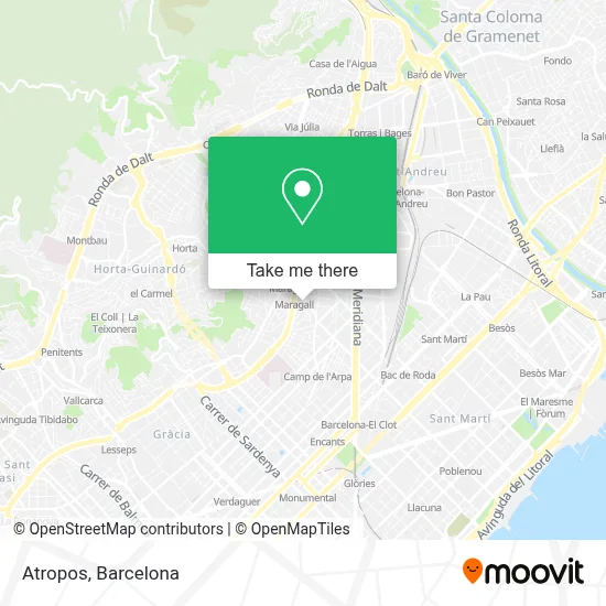 Atropos map