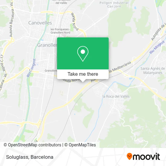 Soluglass map