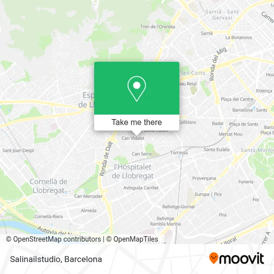 Salinailstudio map