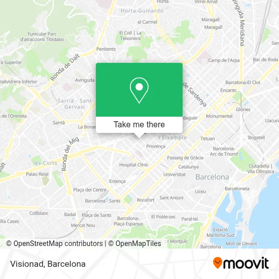 Visionad map