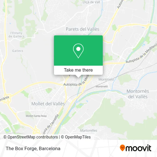 The Box Forge map