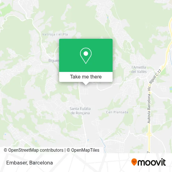Embaser map