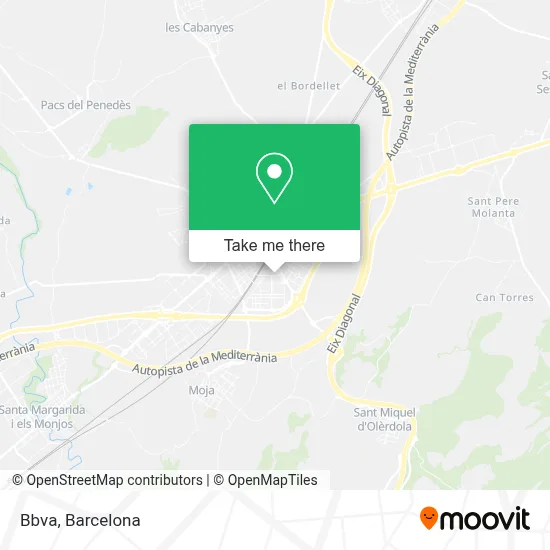 Bbva map