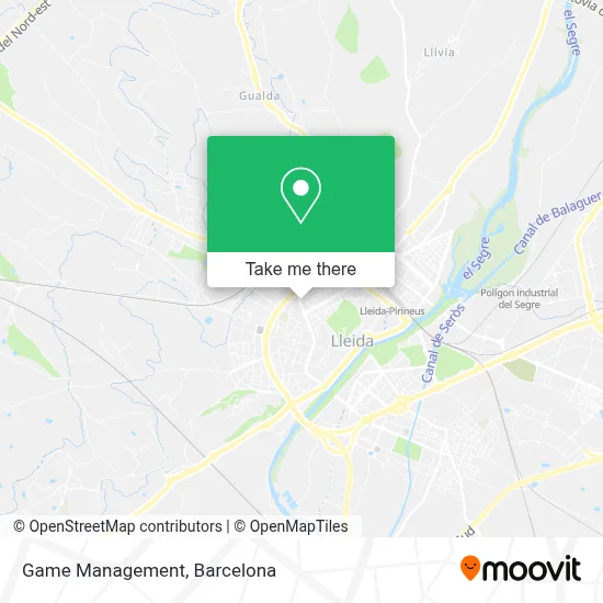 Game Management map