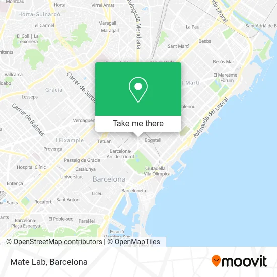 mapa Mate Lab