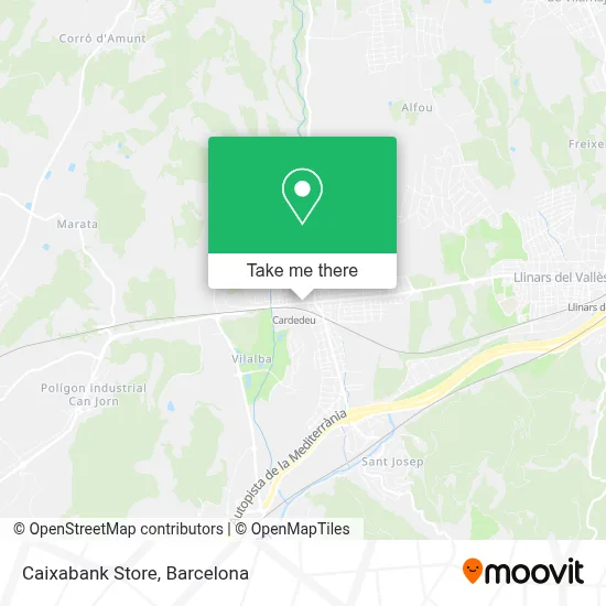 Caixabank Store map
