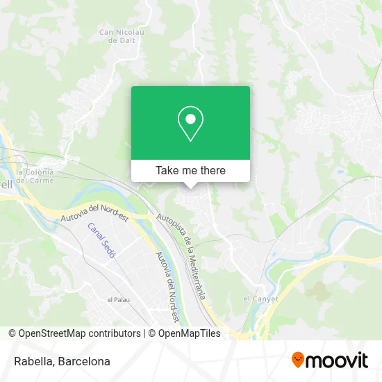 Rabella map
