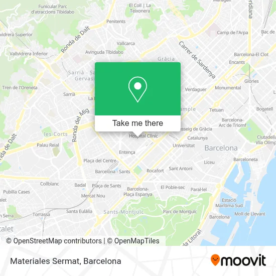 Materiales Sermat map