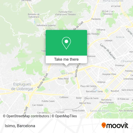 Isimo map