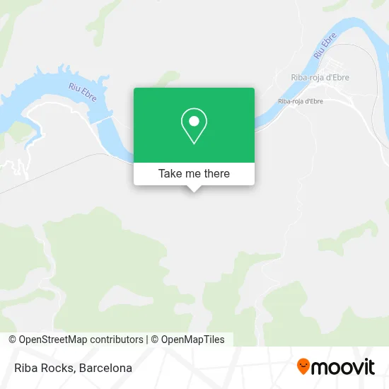 Riba Rocks map