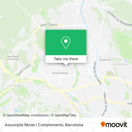 Assumpta Moda I Complements map
