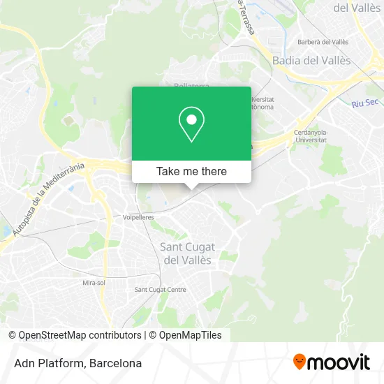 Adn Platform map