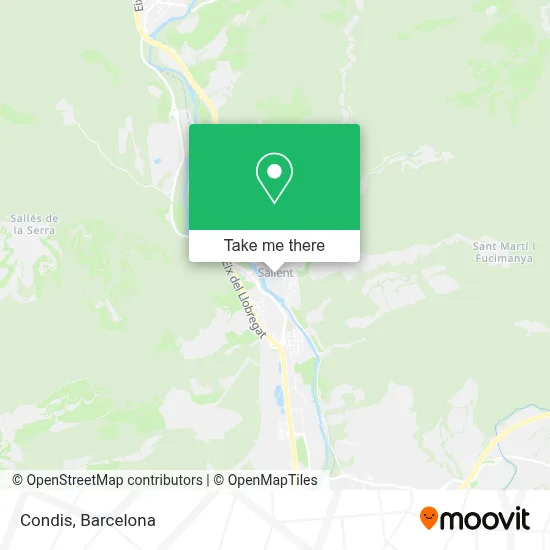 mapa Condis