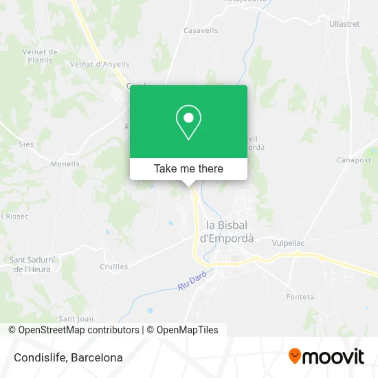 Condislife map