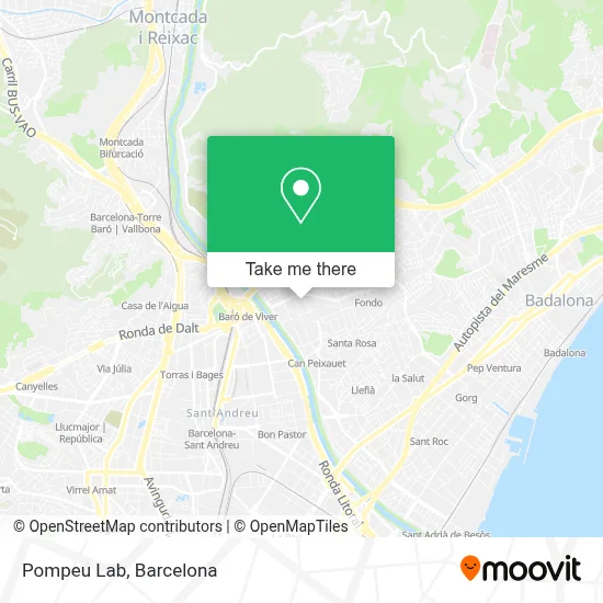 Pompeu Lab map