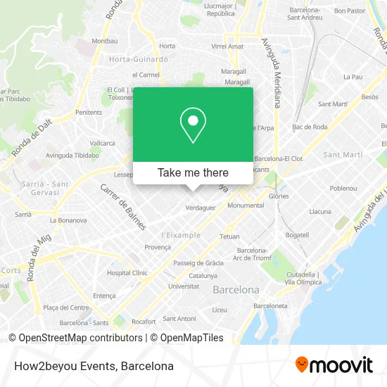 How2beyou Events map