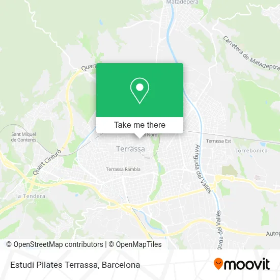 Estudi Pilates Terrassa map
