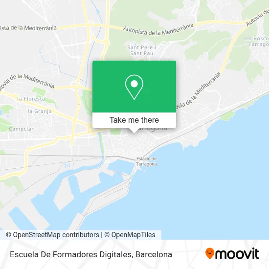 Escuela De Formadores Digitales map