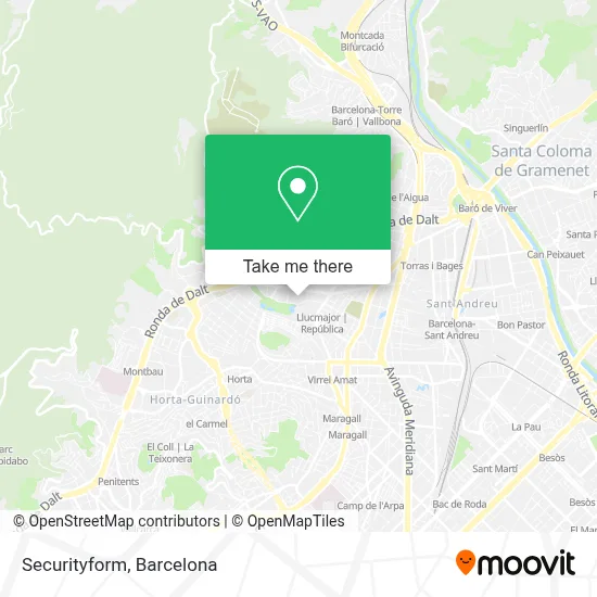 Securityform map